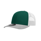 6 Panel Mid Profile Structured Cotton Blend Trucker