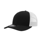 6 Panel Mid Profile Structured Cotton Blend Trucker