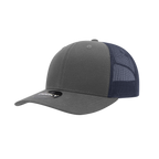 6 Panel Mid Profile Structured Cotton Blend Trucker