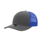 6 Panel Mid Profile Structured Cotton Blend Trucker