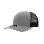 6 Panel Mid Profile Structured Cotton Blend Trucker