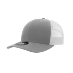 6 Panel Mid Profile Structured Cotton Blend Trucker