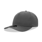 5 Panel Mid Profile Structured Cotton Blend Cap