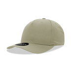 5 Panel Mid Profile Structured Cotton Blend Cap