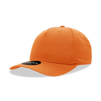 5 Panel Mid Profile Structured Cotton Blend Cap