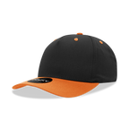 5 Panel Mid Profile Structured Cotton Blend Cap