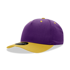 5 Panel Mid Profile Structured Cotton Blend Cap