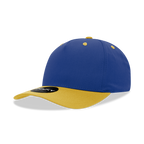 5 Panel Mid Profile Structured Cotton Blend Cap