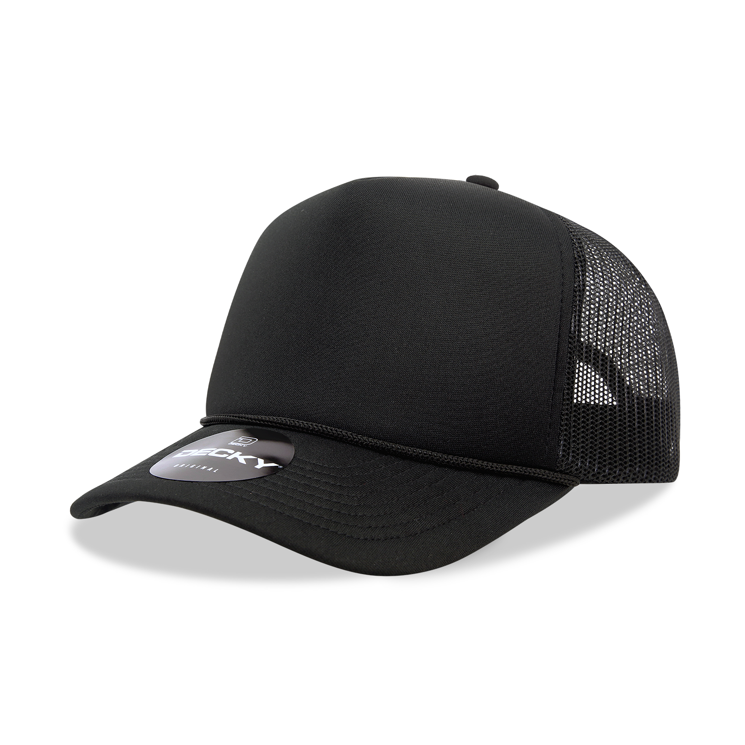 5 Panel Mid Profile Structured Foam Trucker