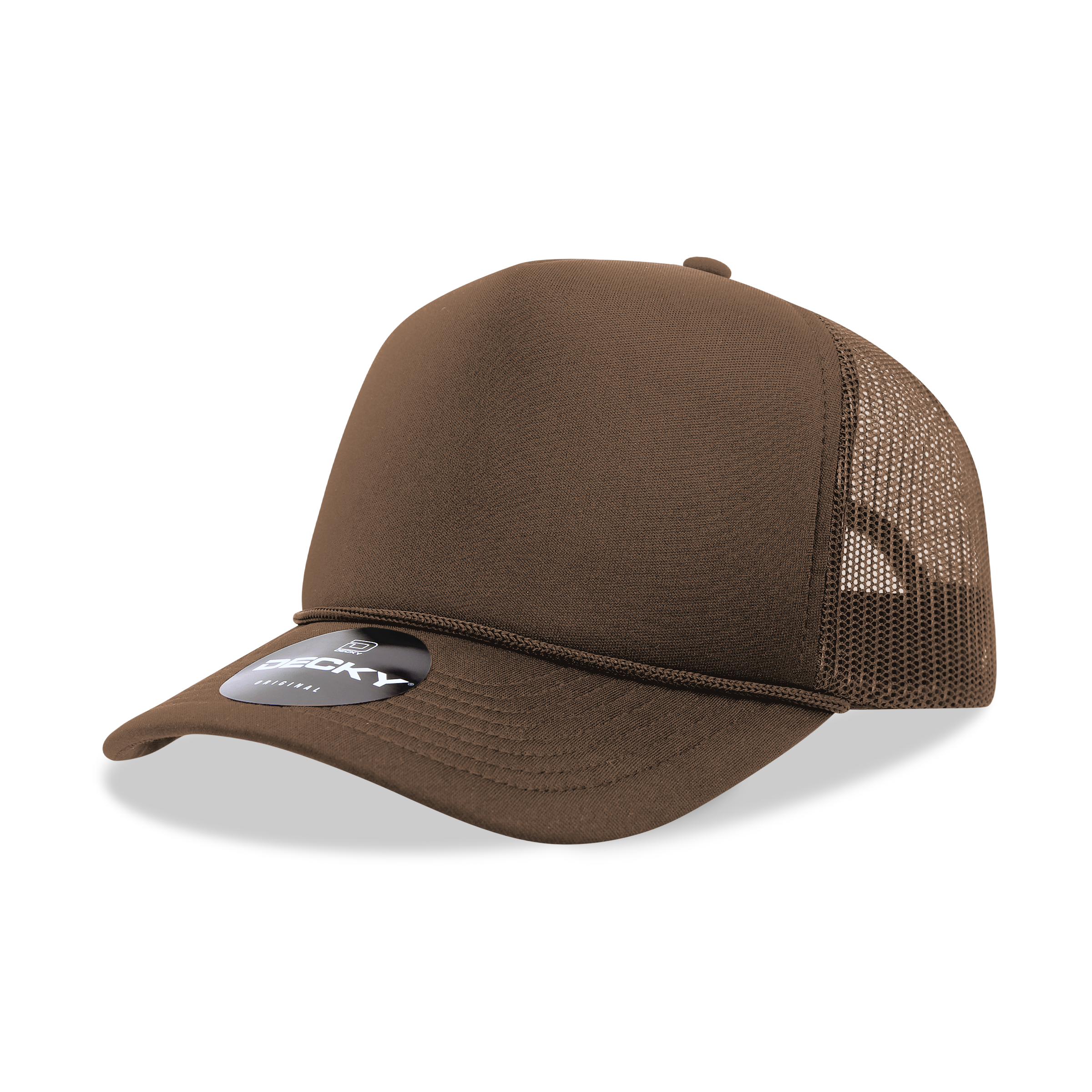 5 Panel Mid Profile Structured Foam Trucker