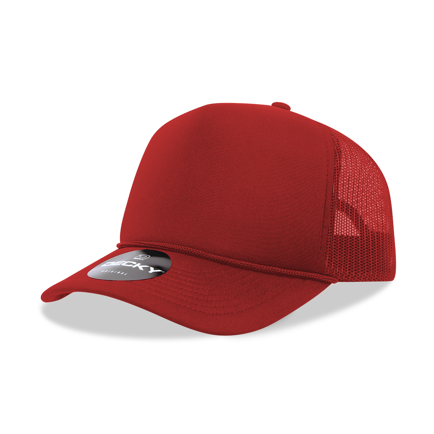 5 Panel Mid Profile Structured Foam Trucker