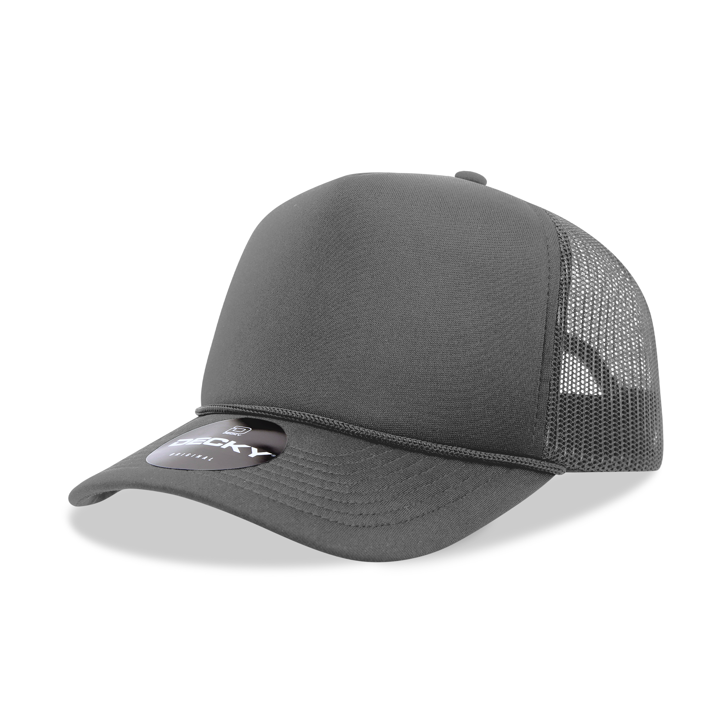 5 Panel Mid Profile Structured Foam Trucker