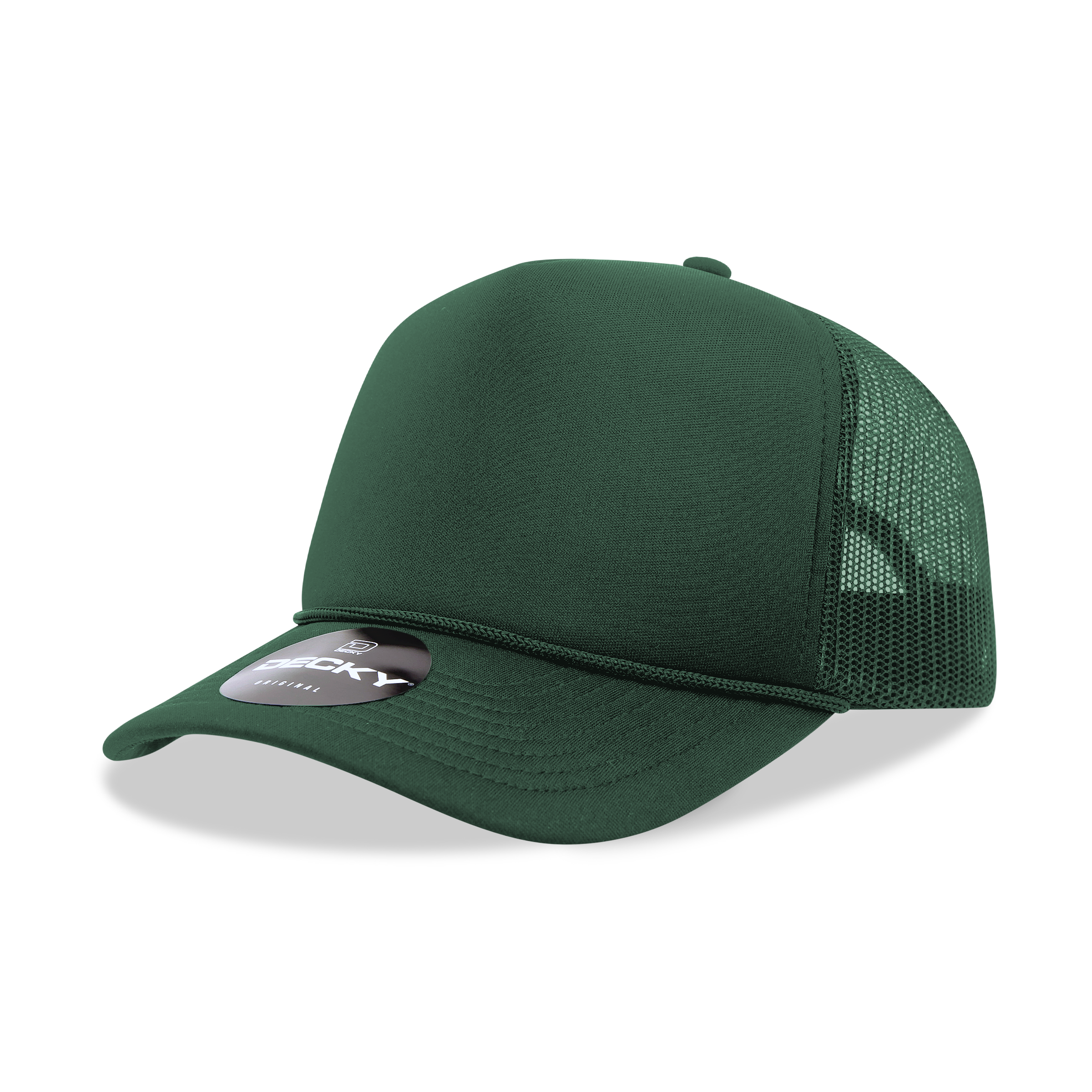 5 Panel Mid Profile Structured Foam Trucker