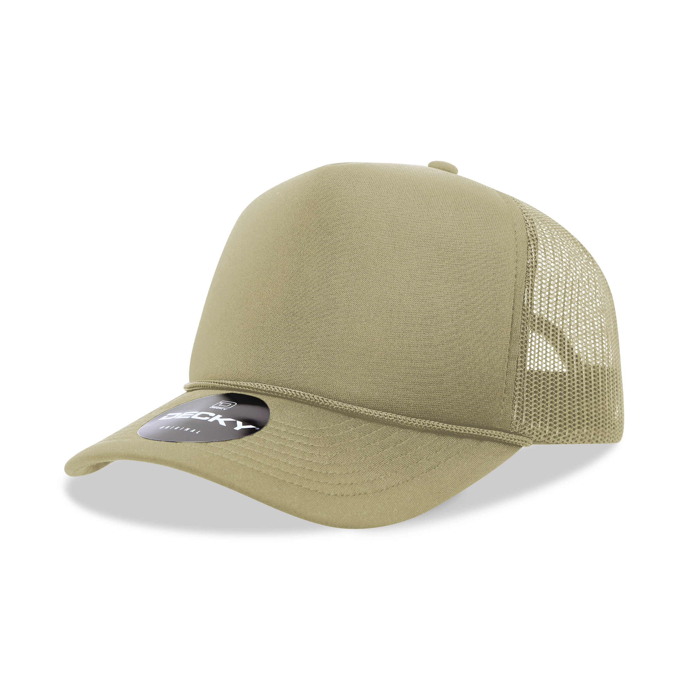 5 Panel Mid Profile Structured Foam Trucker