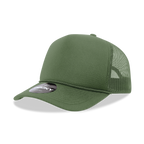 5 Panel Mid Profile Structured Foam Trucker