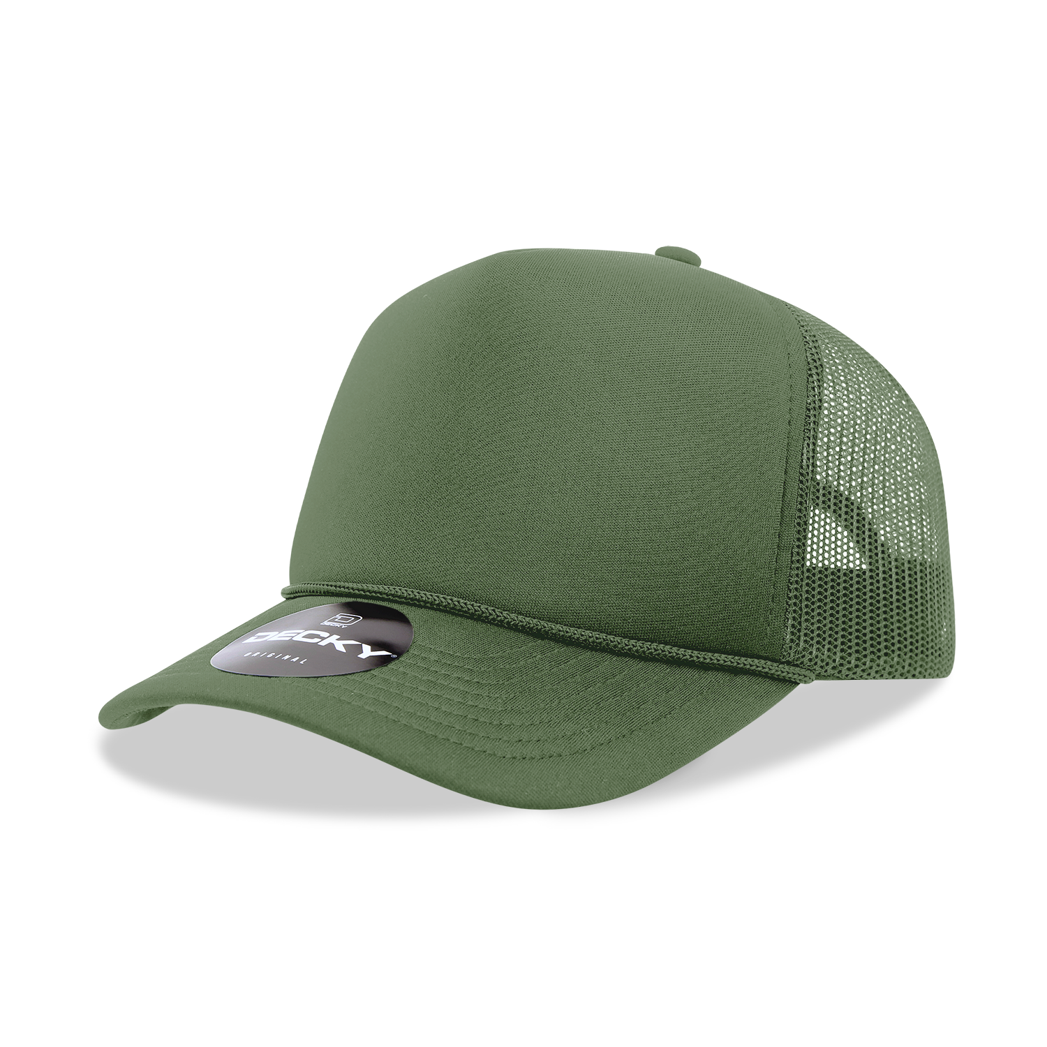 5 Panel Mid Profile Structured Foam Trucker