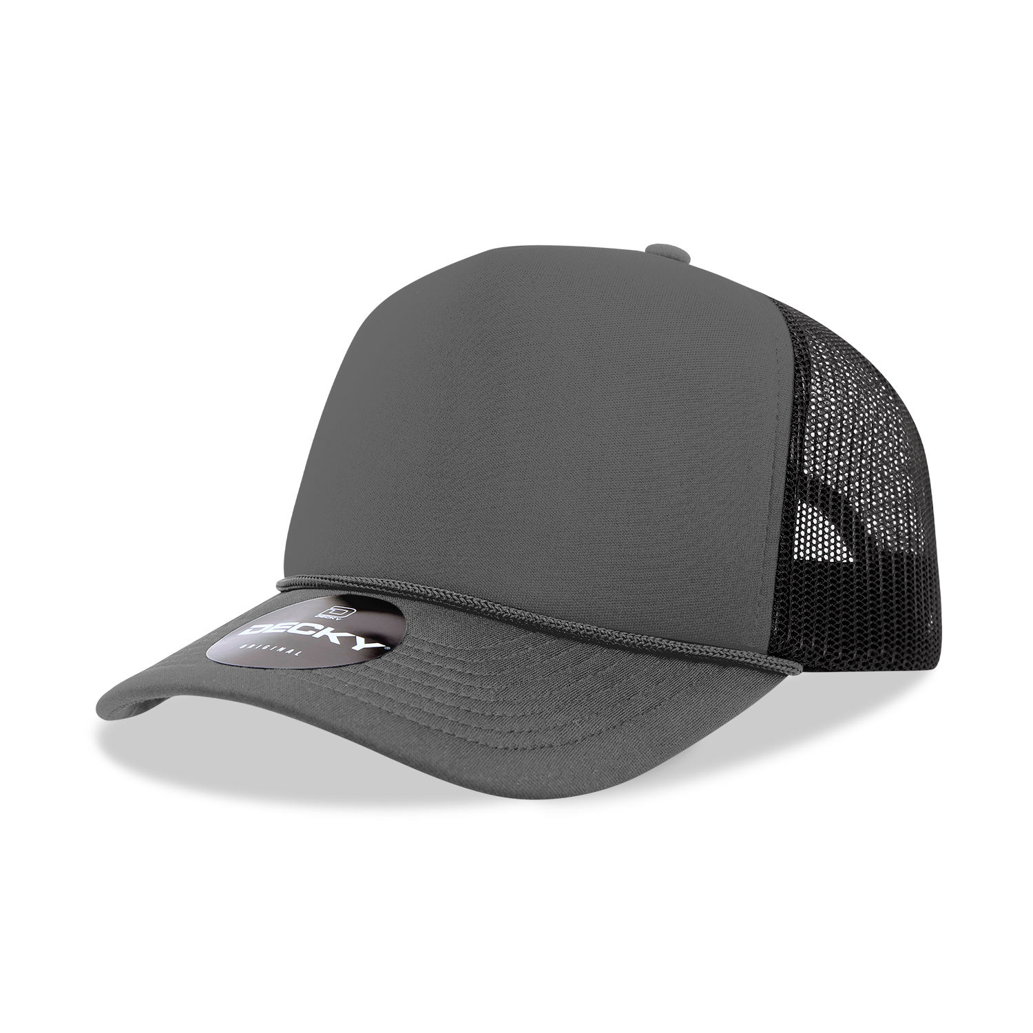 5 Panel Mid Profile Structured Foam Trucker