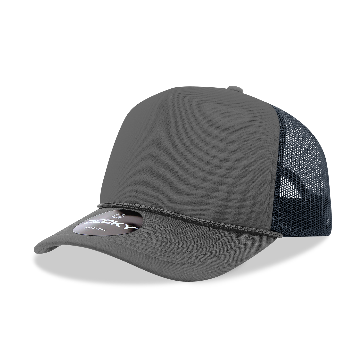 5 Panel Mid Profile Structured Foam Trucker