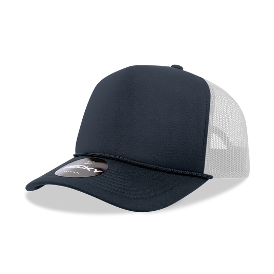 5 Panel Mid Profile Structured Foam Trucker