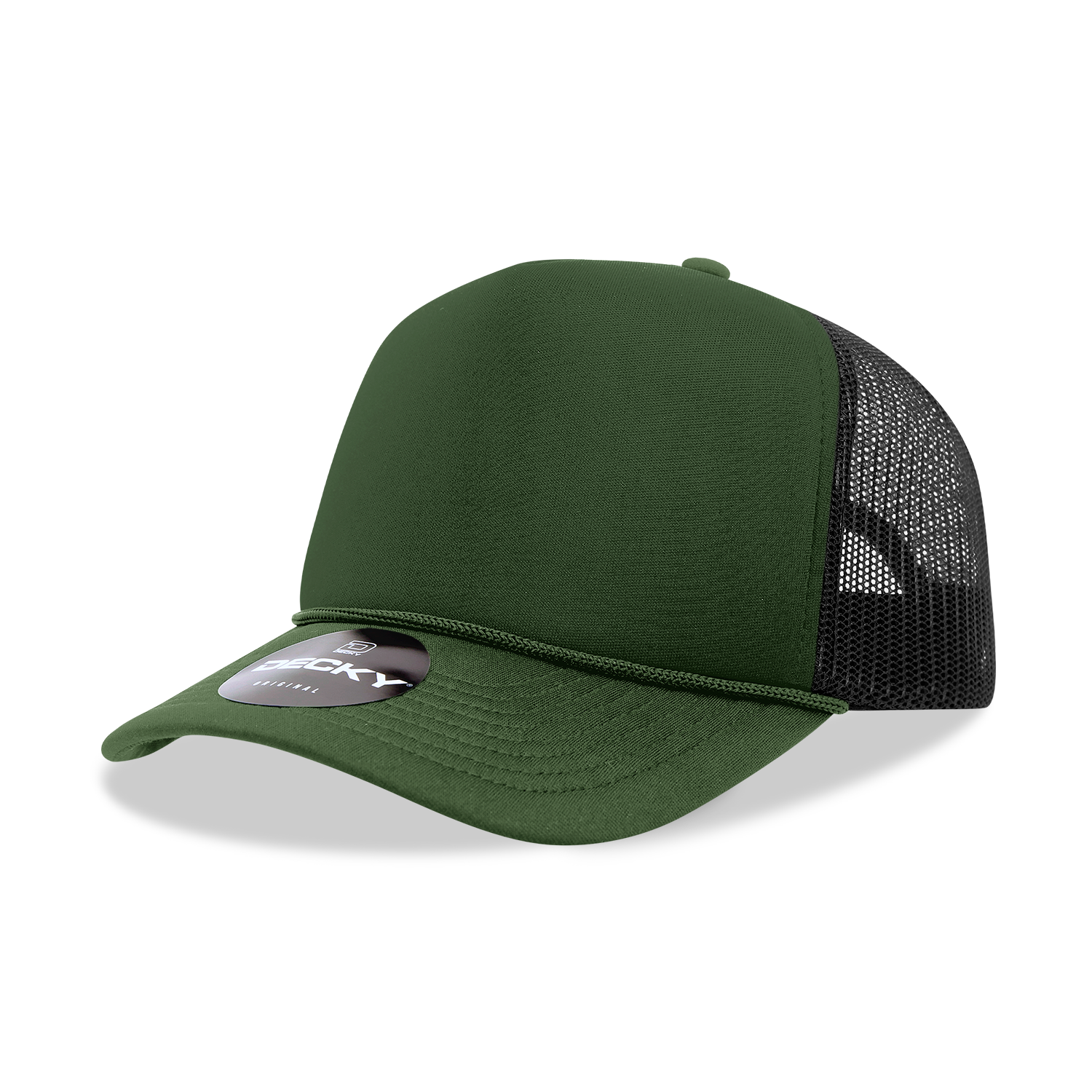 5 Panel Mid Profile Structured Foam Trucker