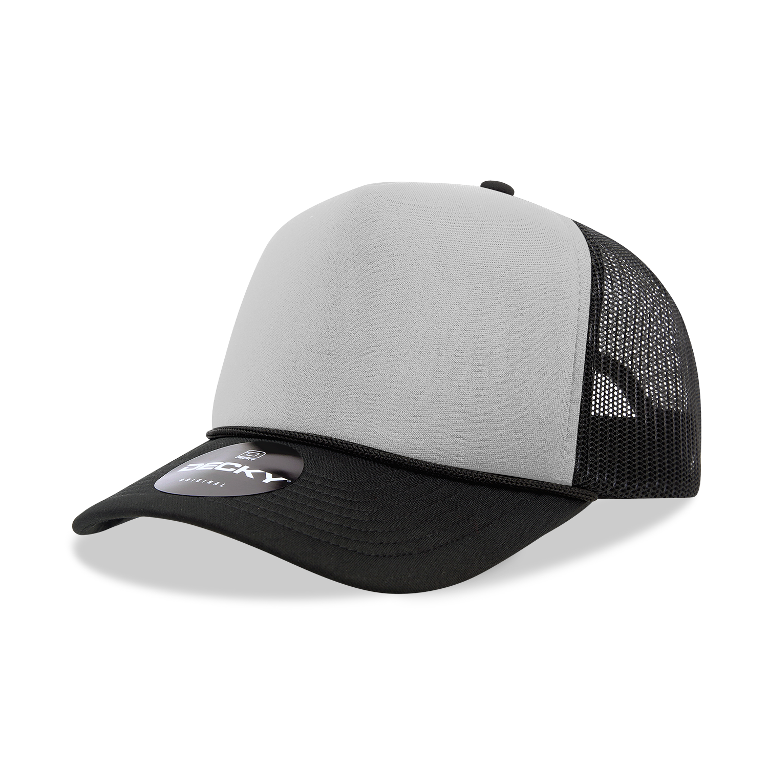 5 Panel Mid Profile Structured Foam Trucker
