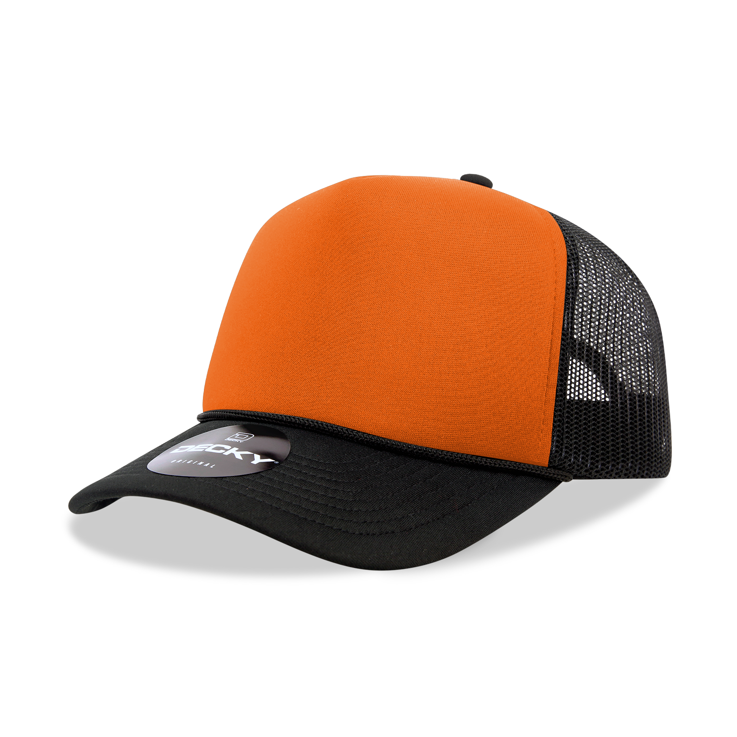 5 Panel Mid Profile Structured Foam Trucker