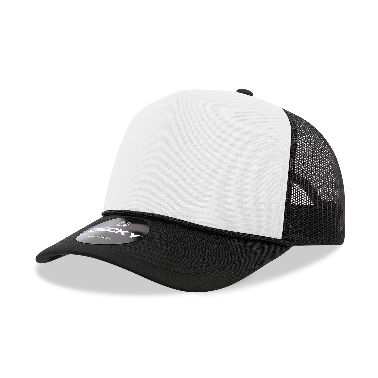 5 Panel Mid Profile Structured Foam Trucker