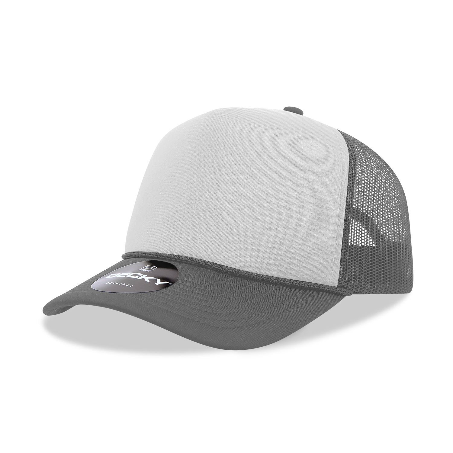 5 Panel Mid Profile Structured Foam Trucker