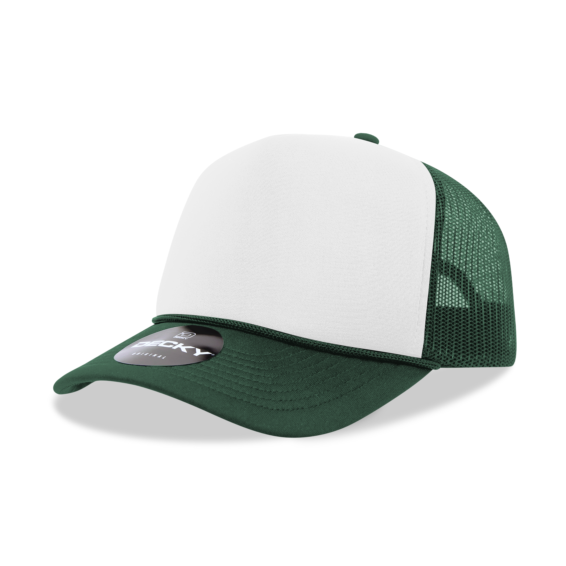 5 Panel Mid Profile Structured Foam Trucker