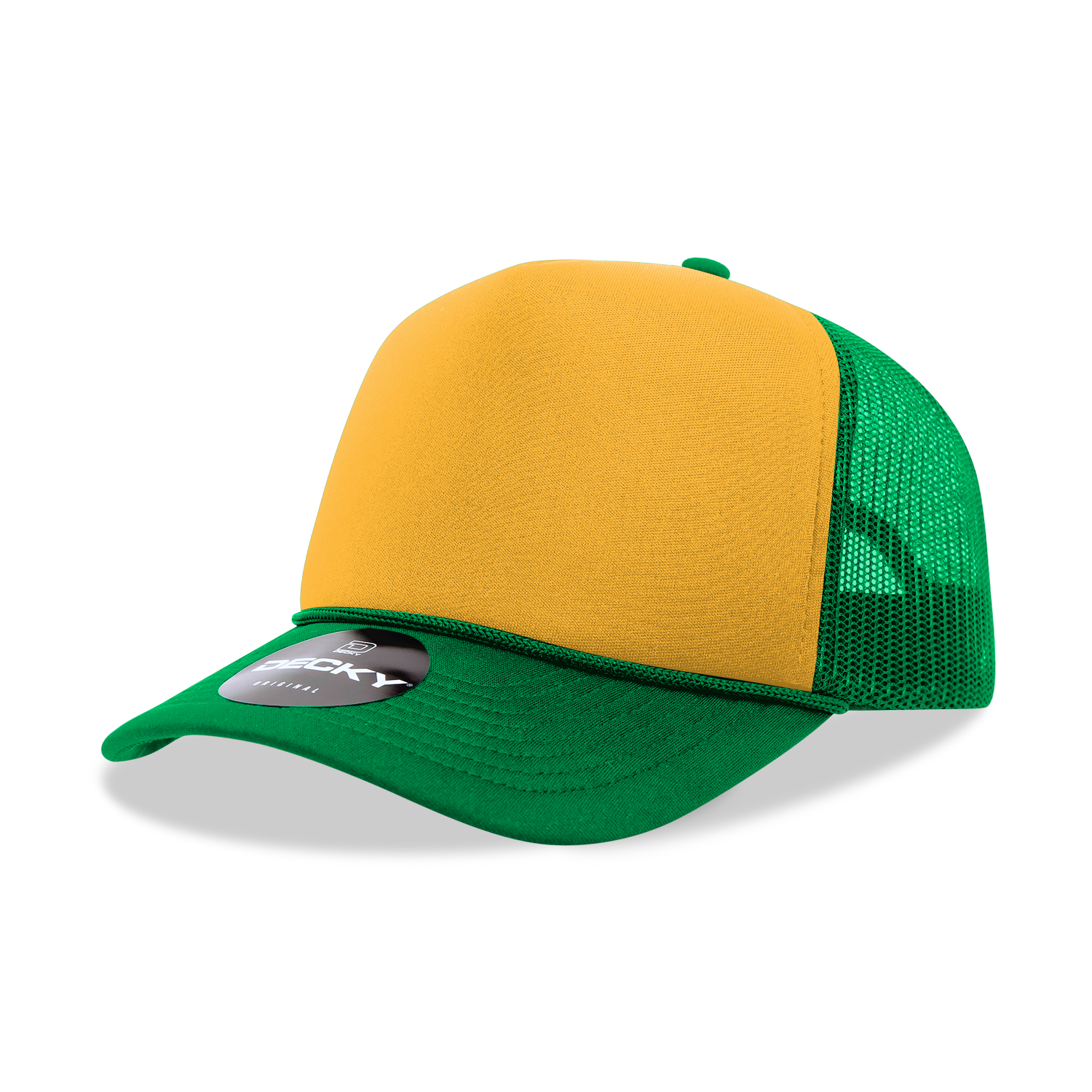 5 Panel Mid Profile Structured Foam Trucker