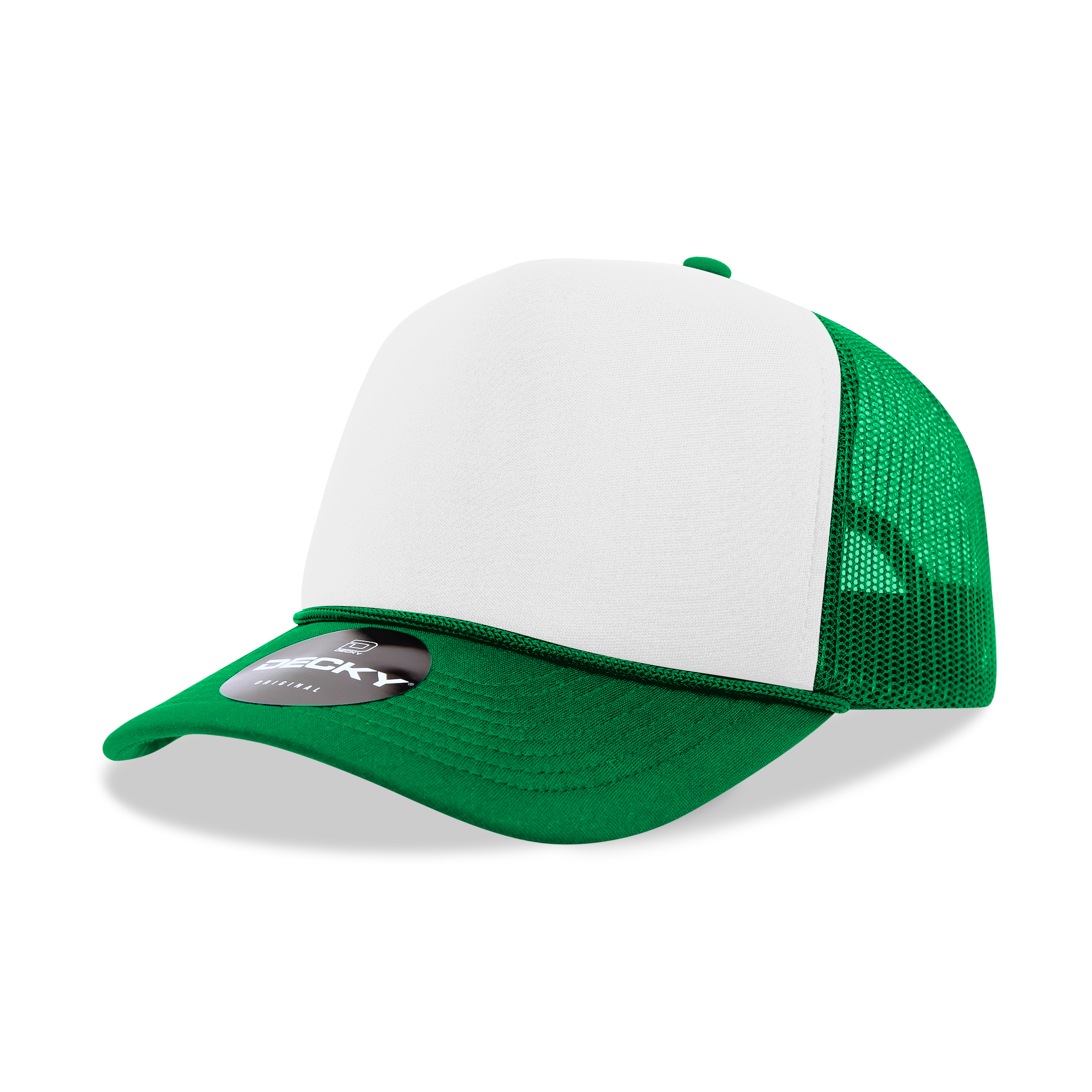 5 Panel Mid Profile Structured Foam Trucker