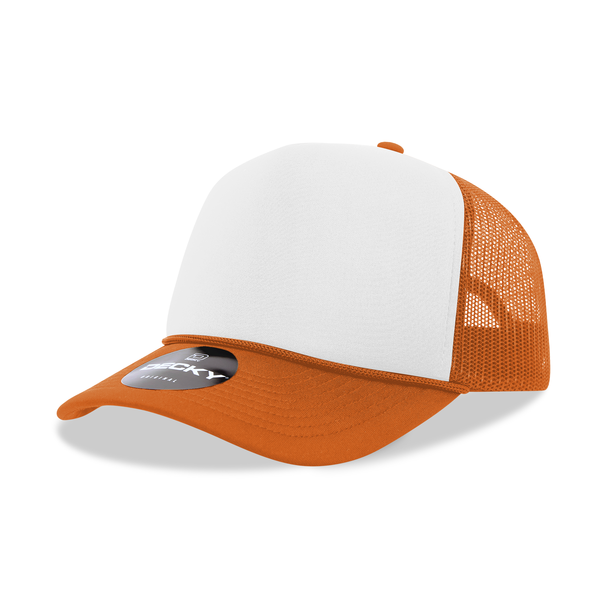 5 Panel Mid Profile Structured Foam Trucker