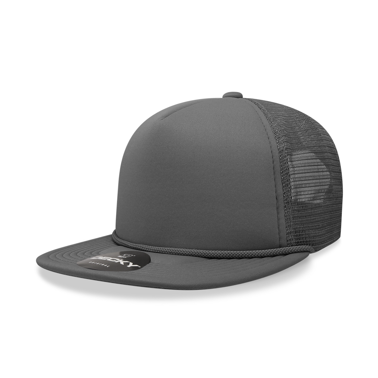 5 Panel High Profile Structured Foam Trucker