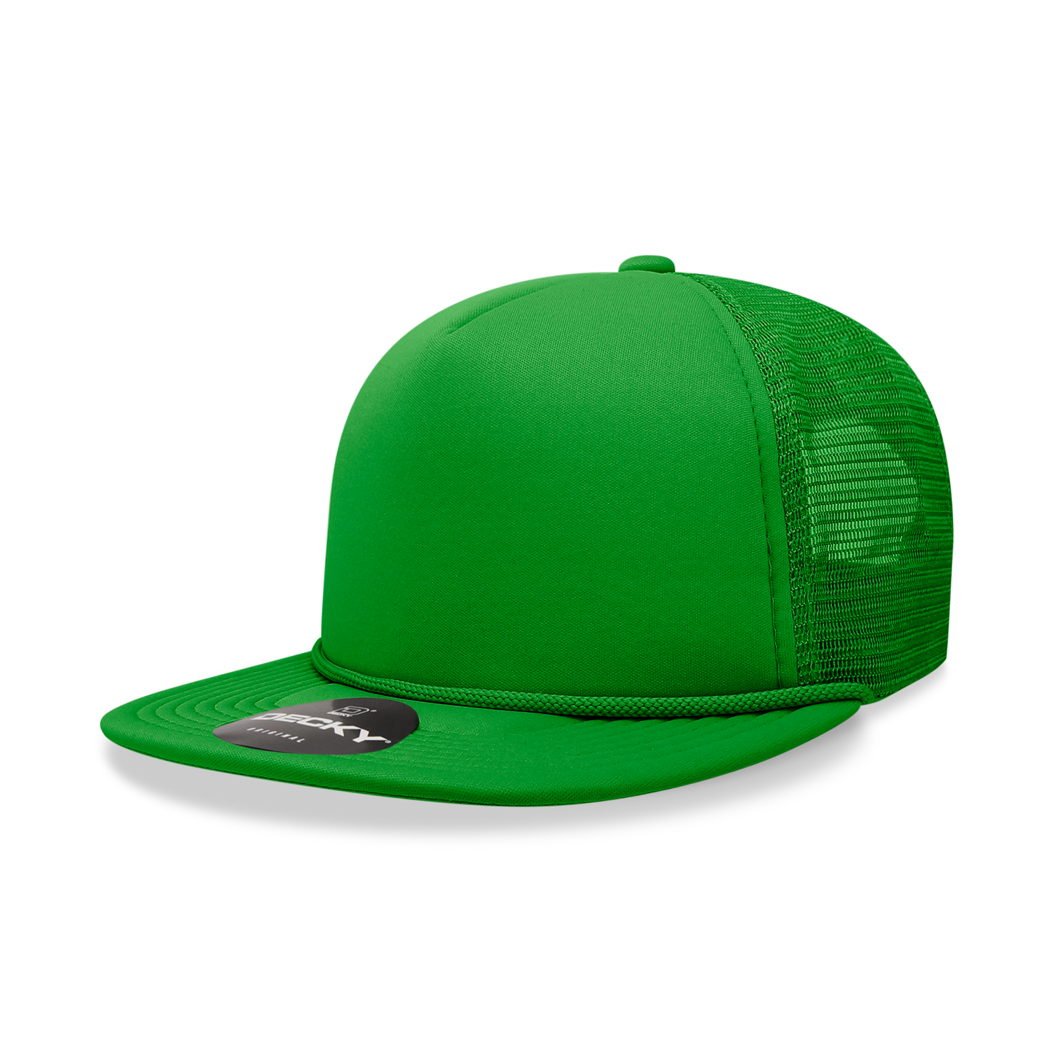 5 Panel High Profile Structured Foam Trucker