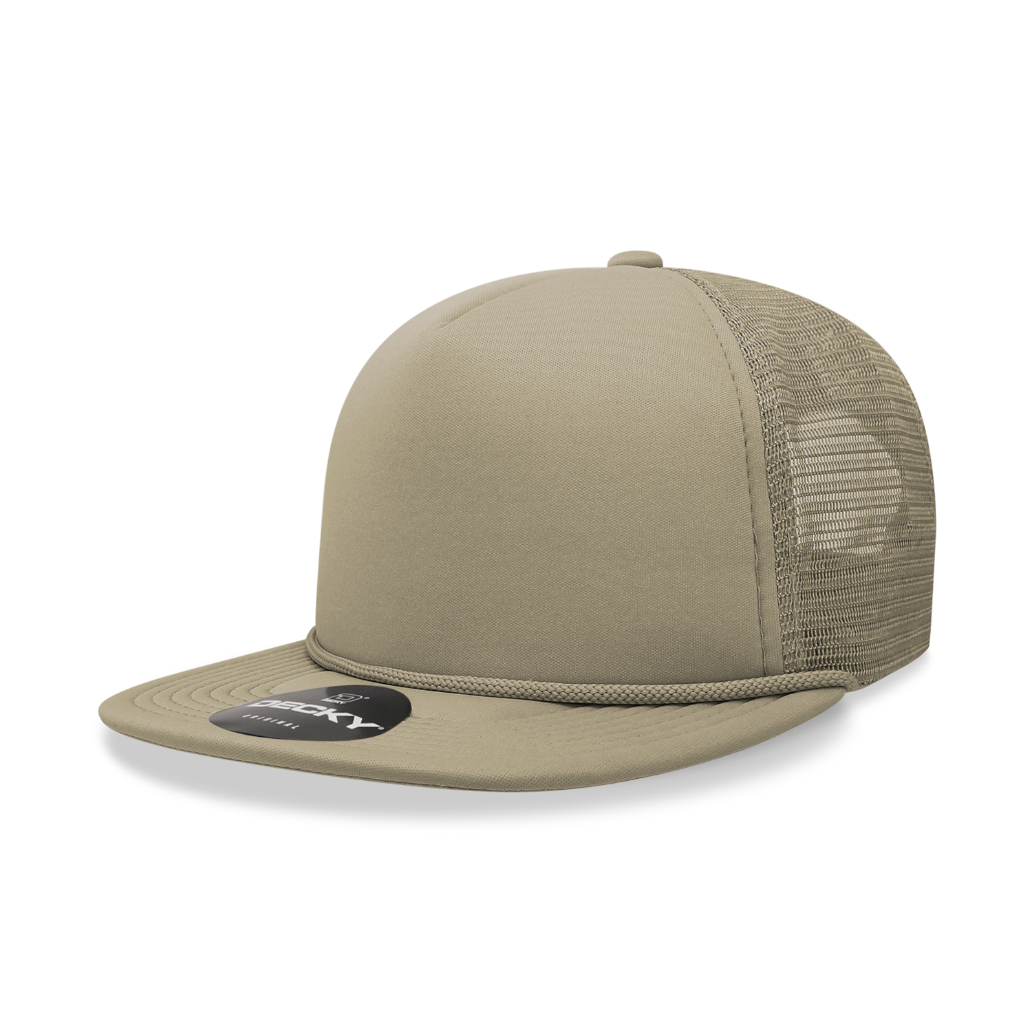 5 Panel High Profile Structured Foam Trucker