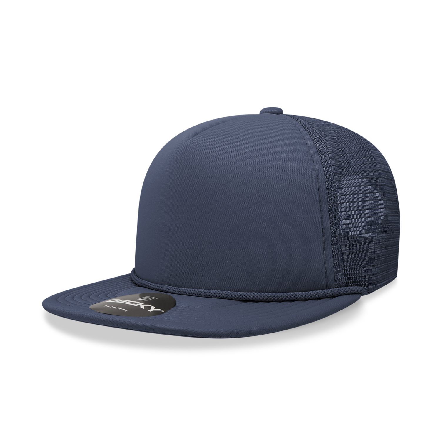 5 Panel High Profile Structured Foam Trucker