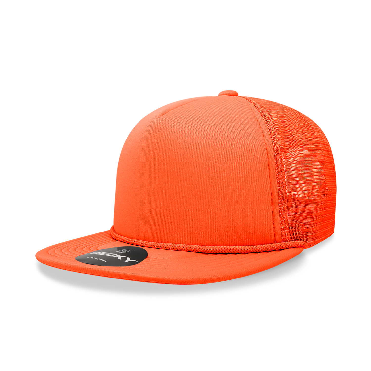 5 Panel High Profile Structured Foam Trucker
