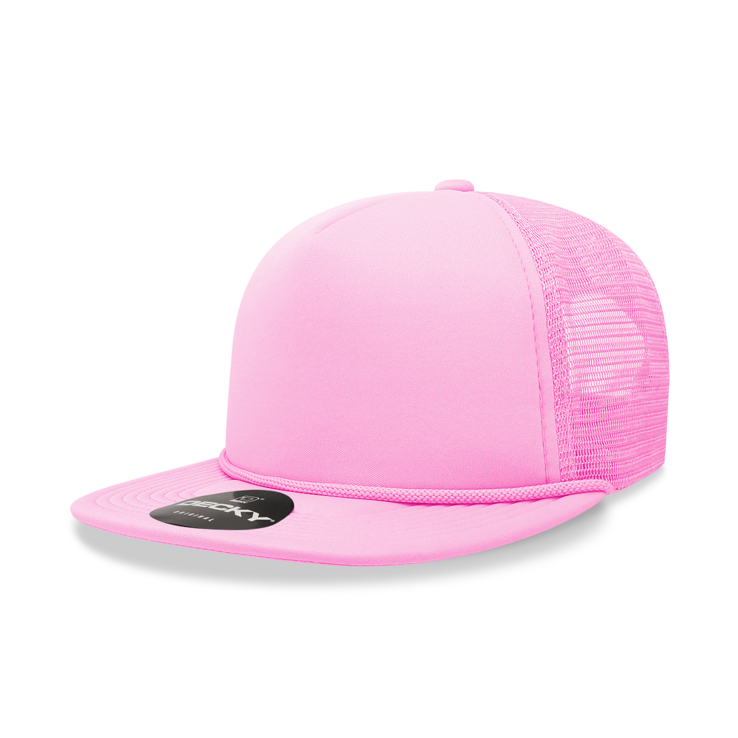 5 Panel High Profile Structured Foam Trucker