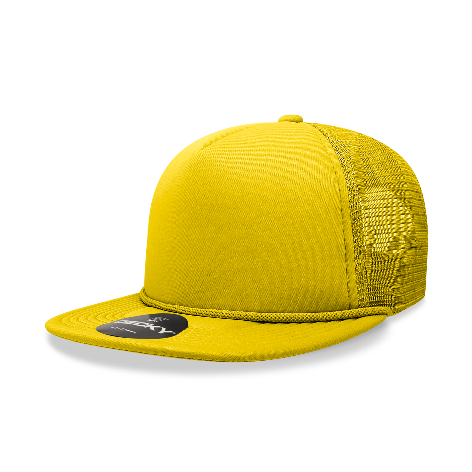 5 Panel High Profile Structured Foam Trucker