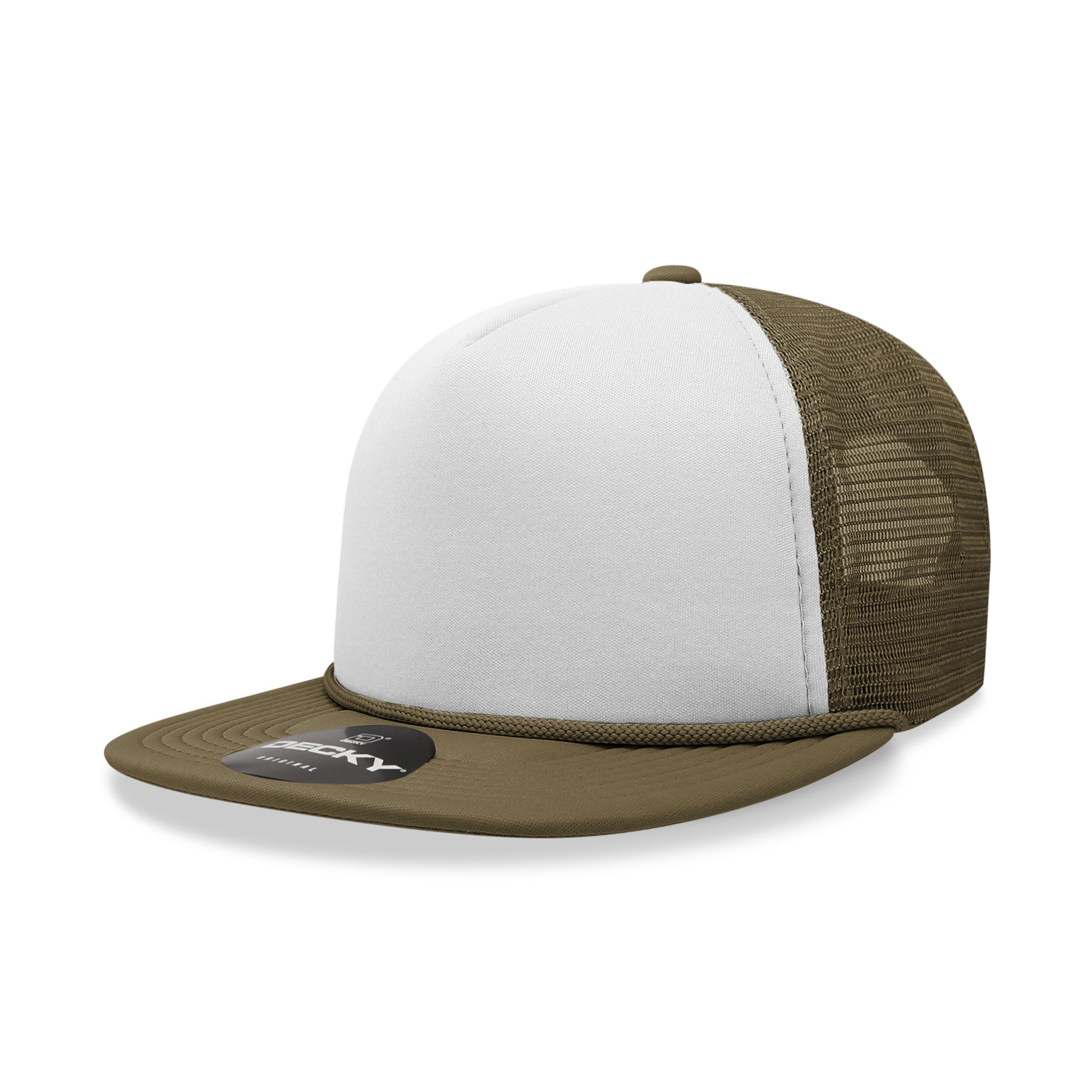 5 Panel High Profile Structured Foam Trucker