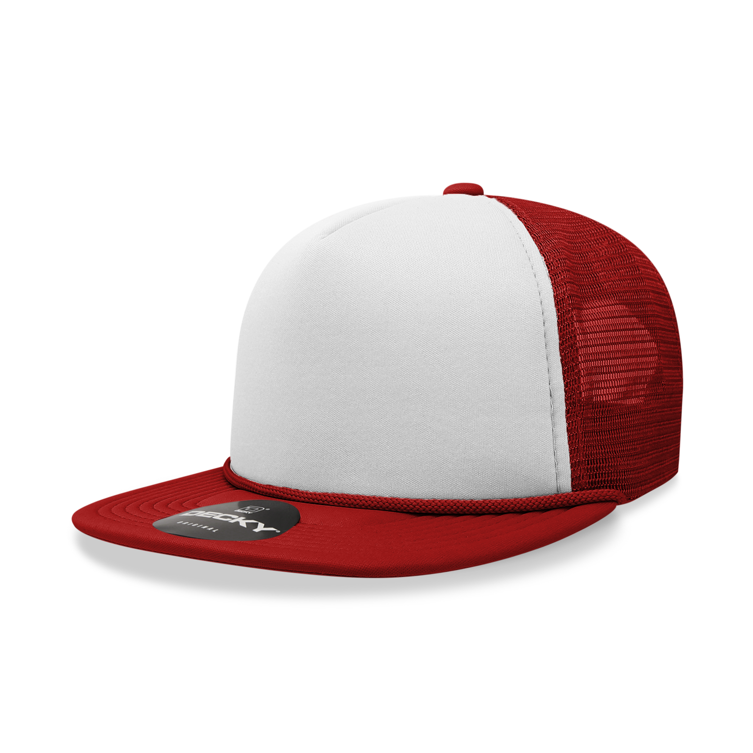 5 Panel High Profile Structured Foam Trucker