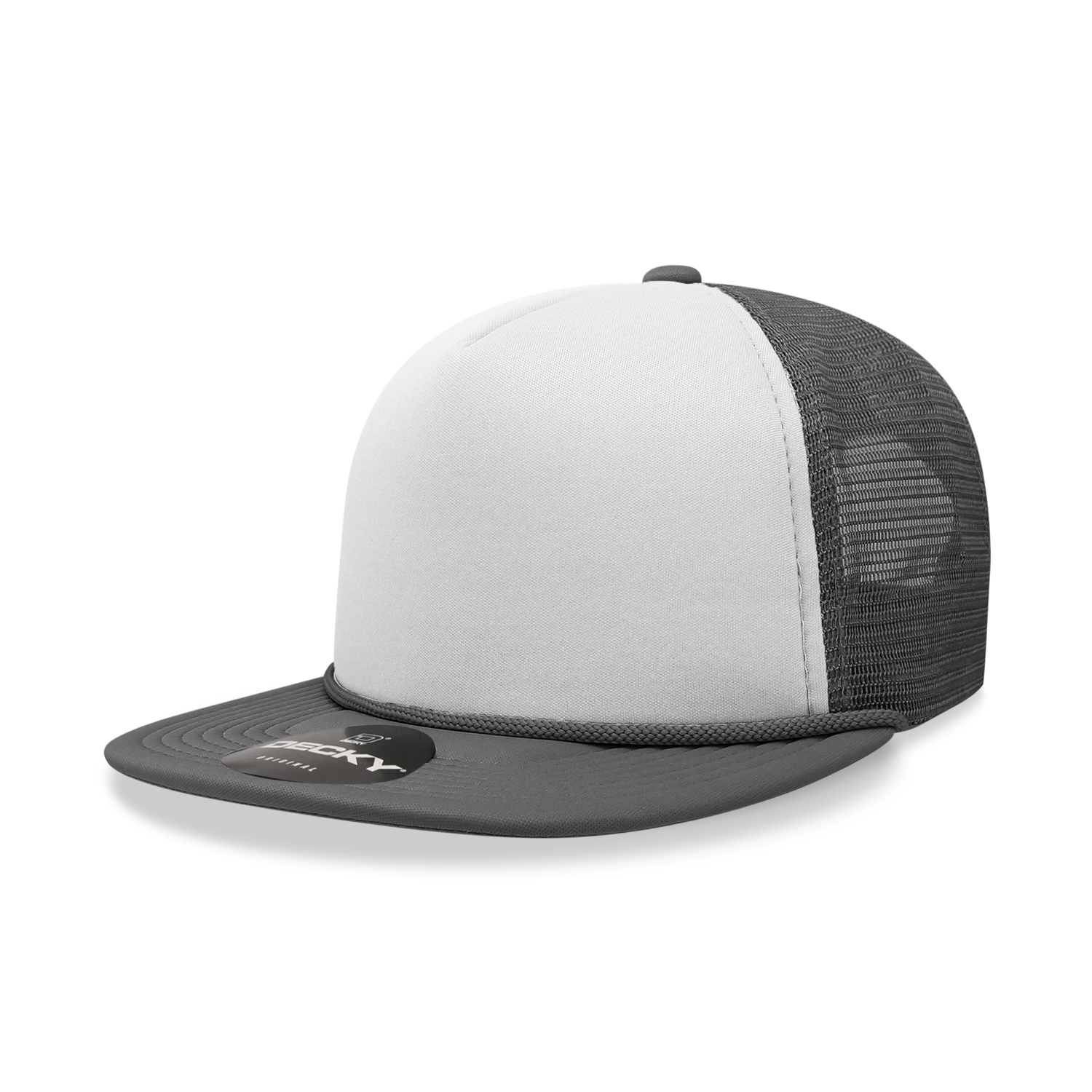 5 Panel High Profile Structured Foam Trucker