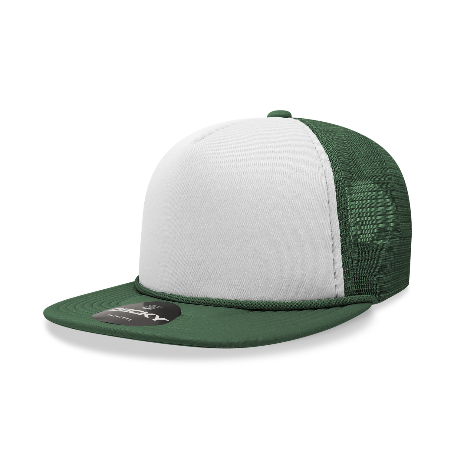 5 Panel High Profile Structured Foam Trucker