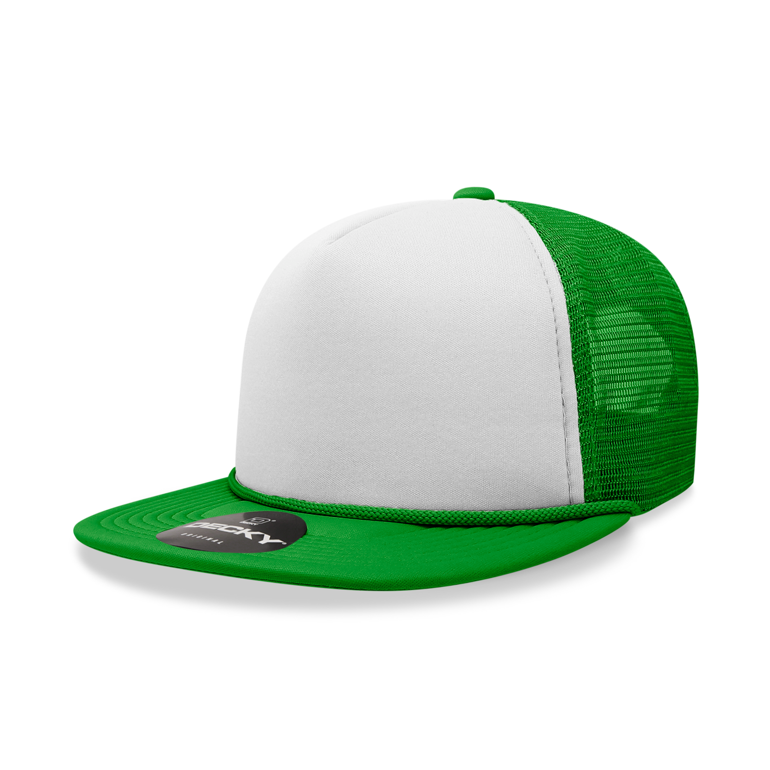 5 Panel High Profile Structured Foam Trucker