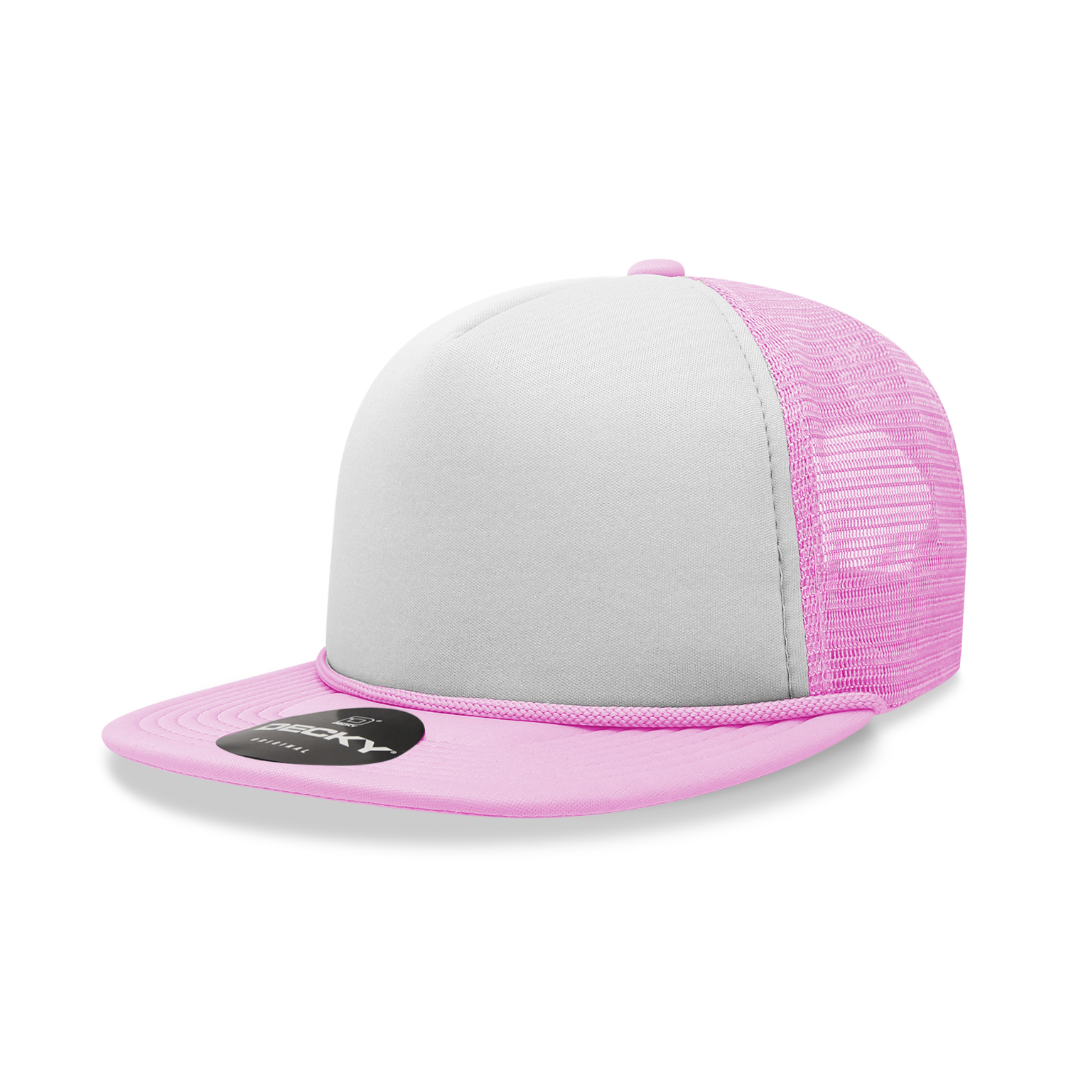 5 Panel High Profile Structured Foam Trucker