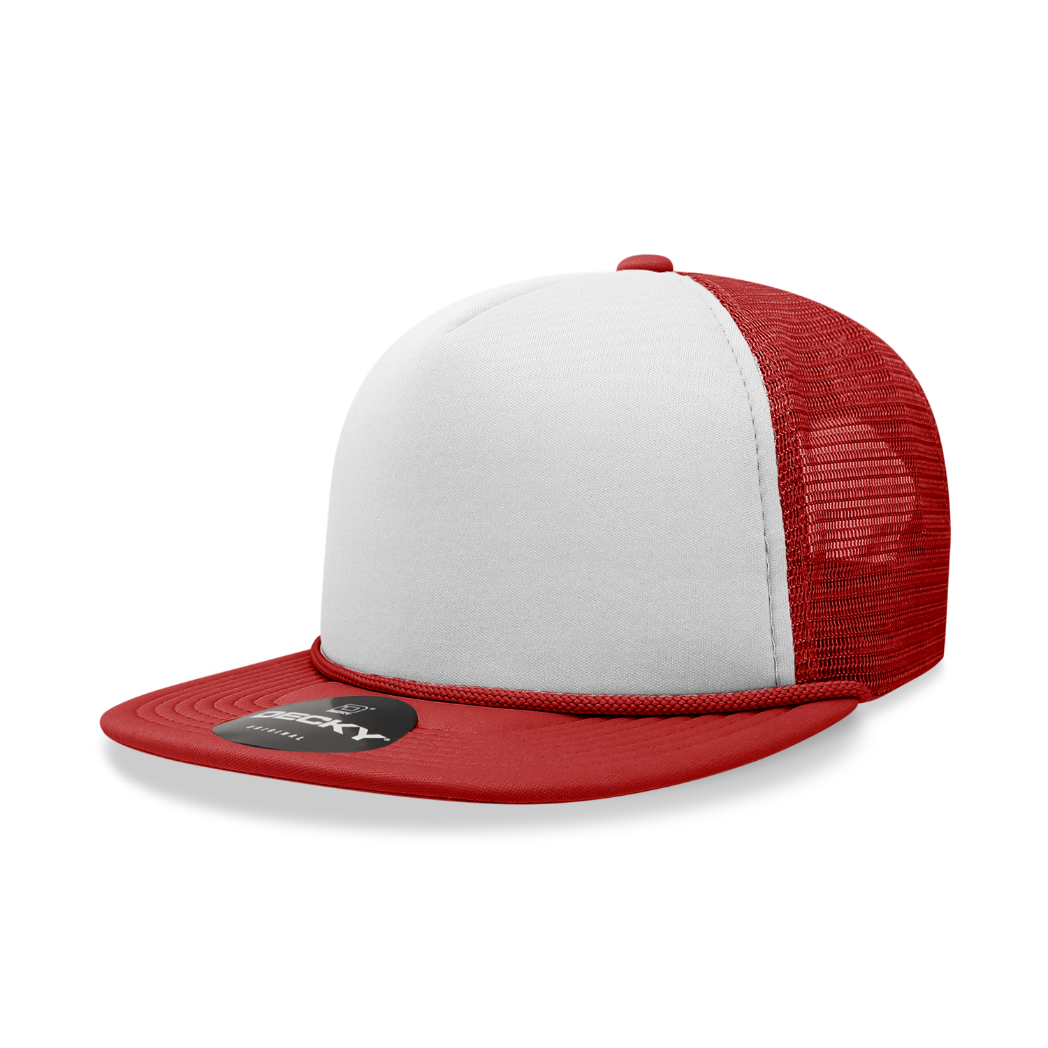 5 Panel High Profile Structured Foam Trucker