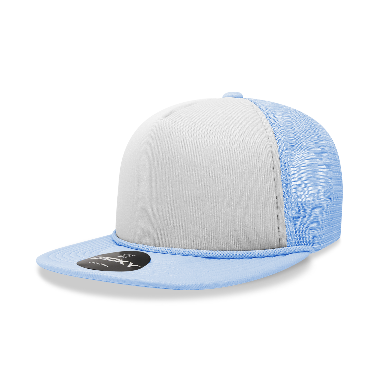 5 Panel High Profile Structured Foam Trucker