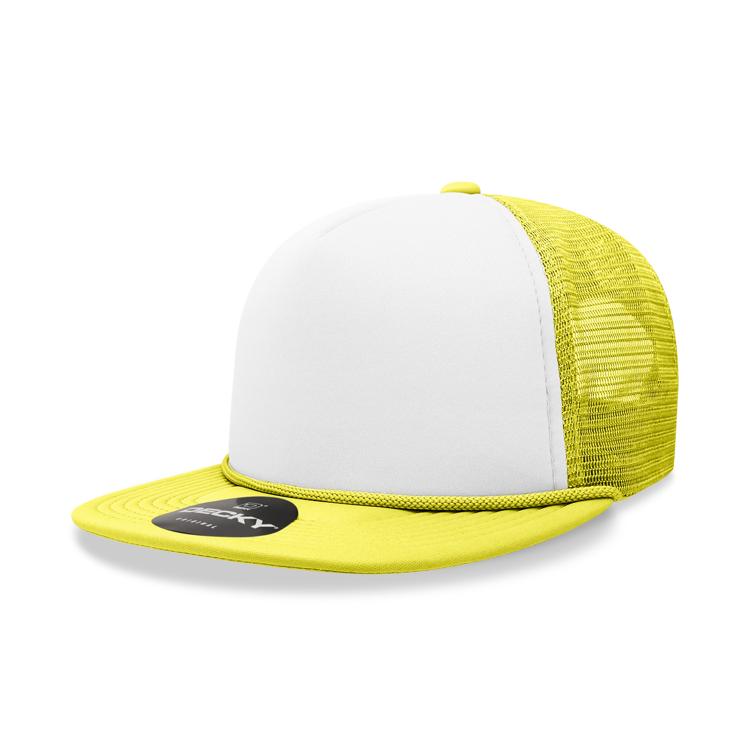 5 Panel High Profile Structured Foam Trucker