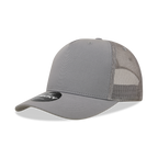 5 Panel Mid Profile Structured Cotton Blend Trucker