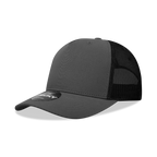 5 Panel Mid Profile Structured Cotton Blend Trucker